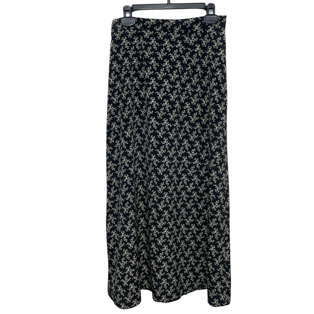 Vintage Studio Ditsy Floral Maxi Skirt Cottagecore Fairycore Womens M